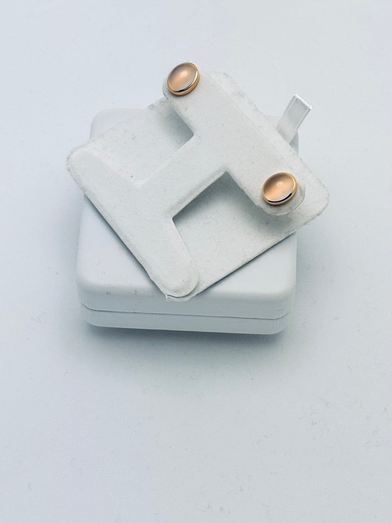 Moonstone Stud Earrings