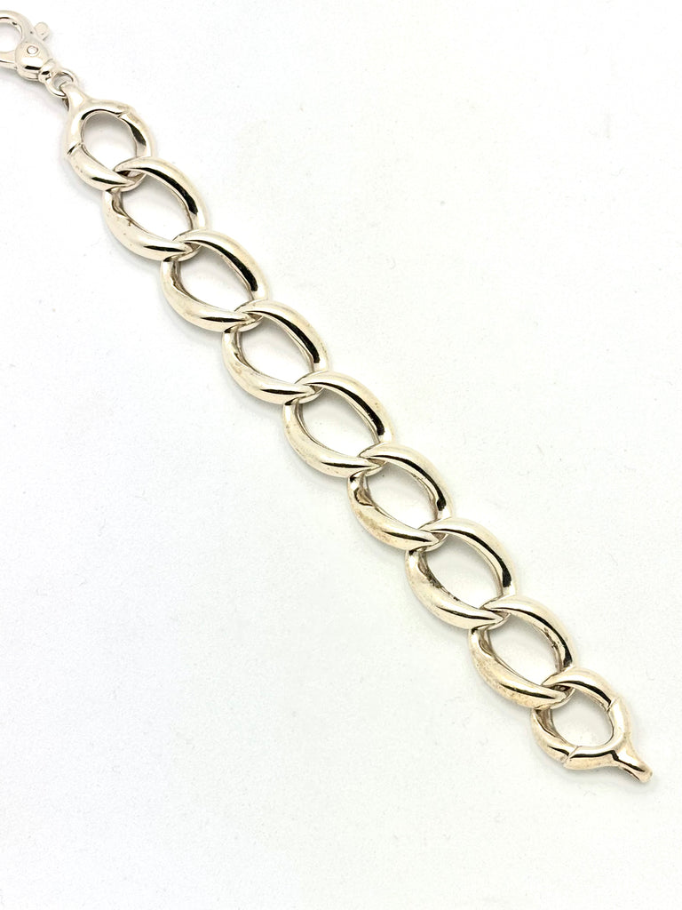 Large Curb Link Bracelet
