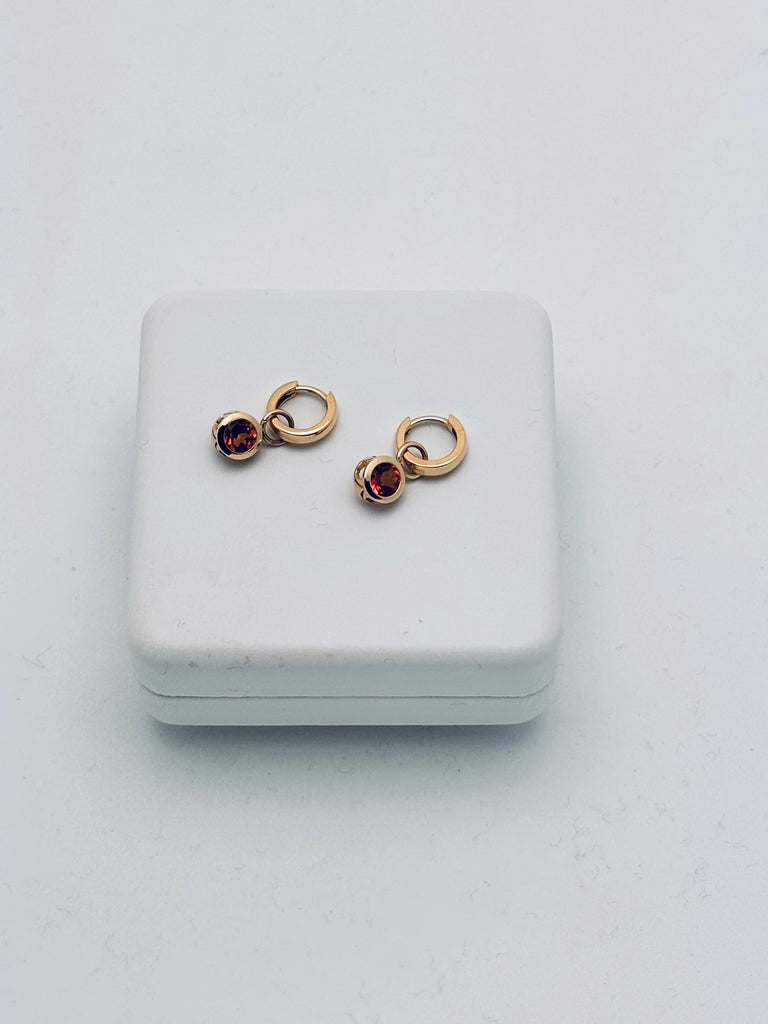 Bella Enhancer Earrings Sunrise Topaz