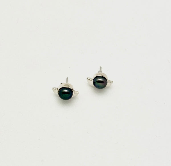 Black Pearl Studs