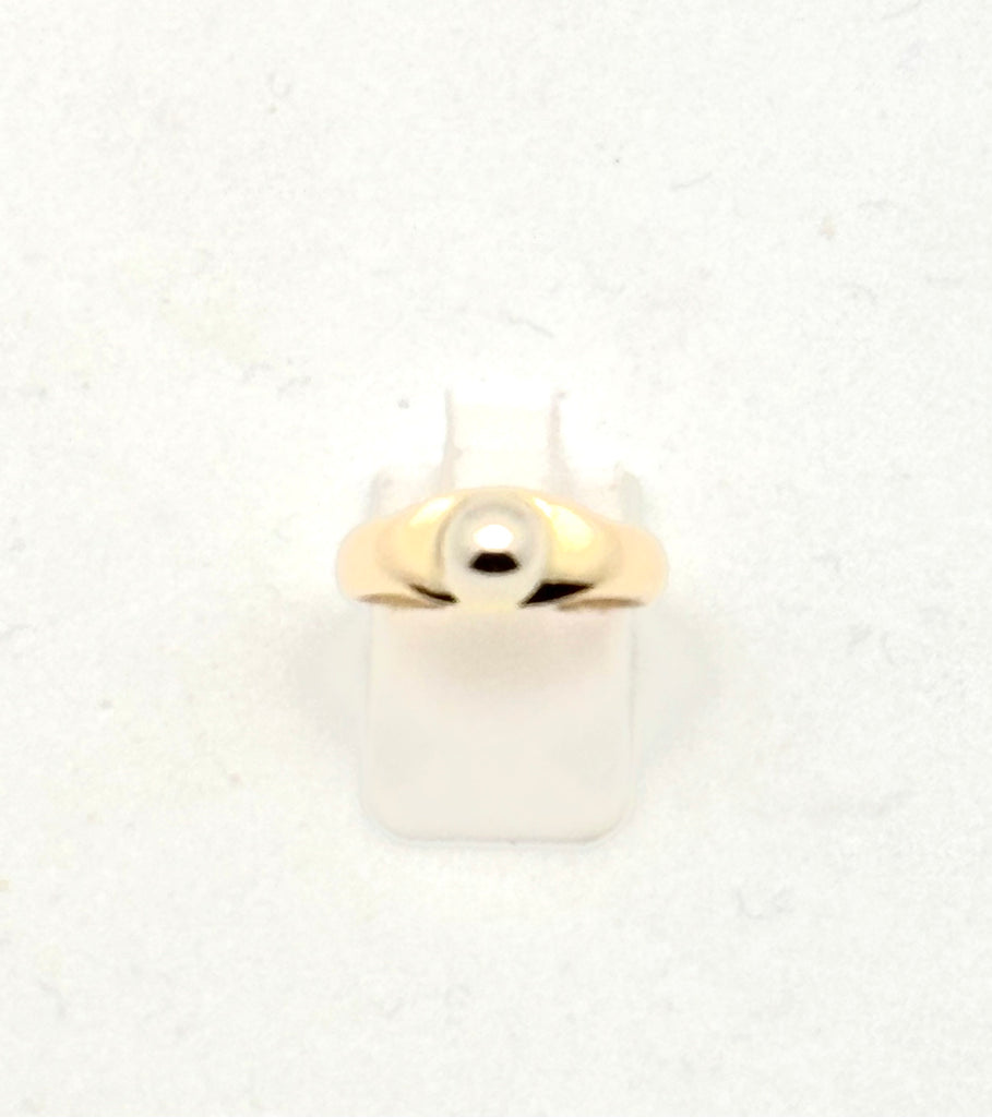 DC Yellow and White Gold Ring