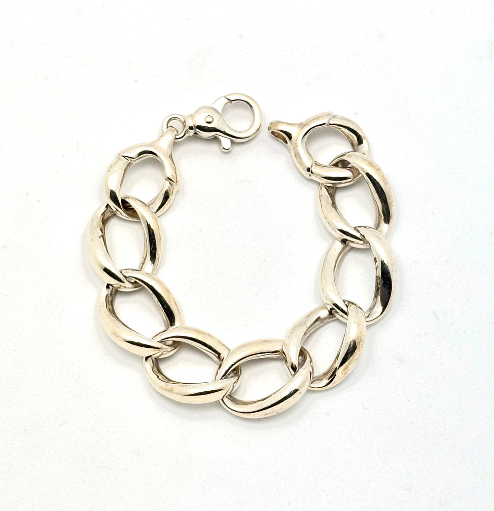 Large Curb Link Bracelet