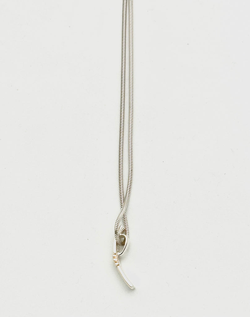 Gold and Silver Pendant