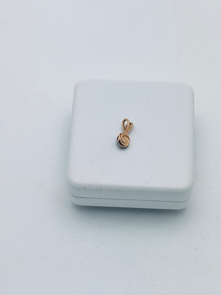 Swiss Blue Topaz Nest Pendant