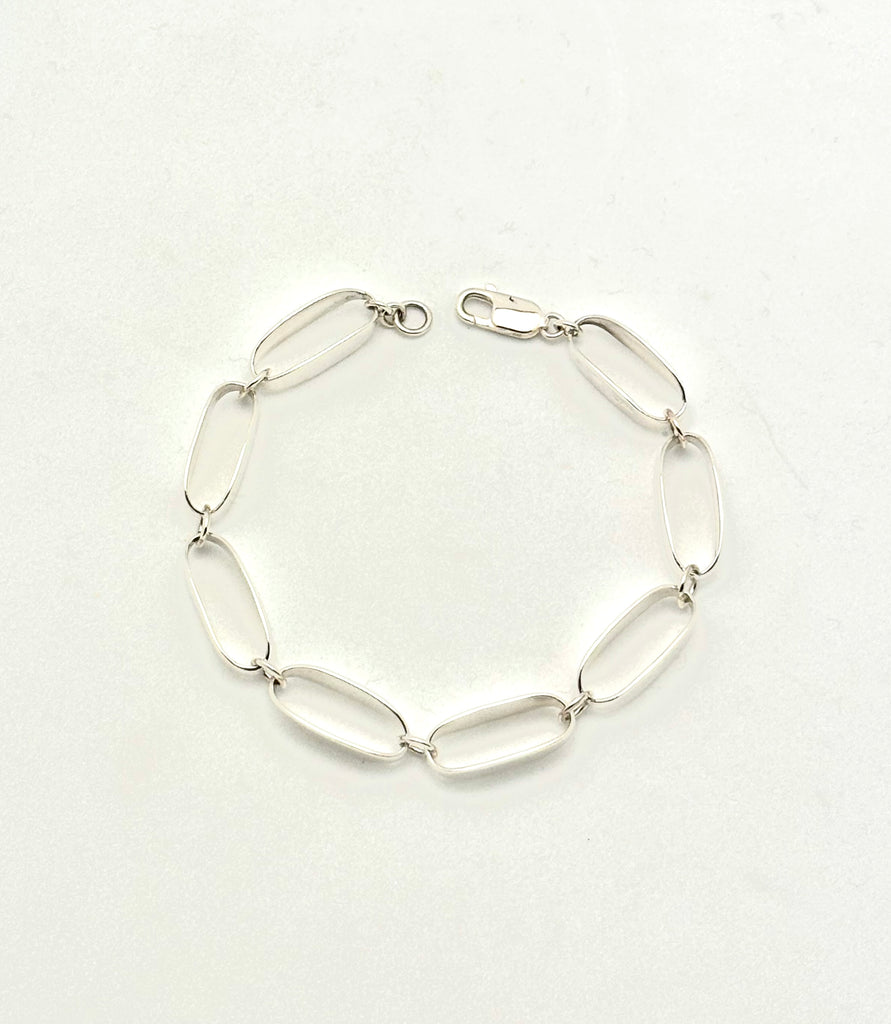 DC Sterling Link Bracelet