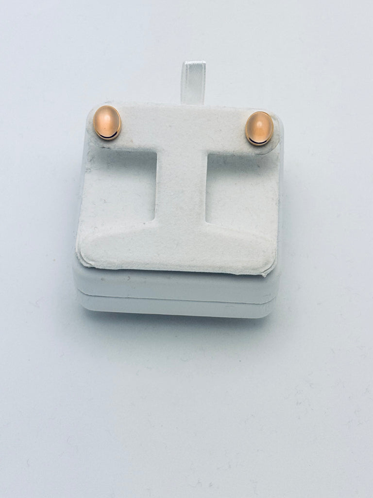 Moonstone Stud Earrings