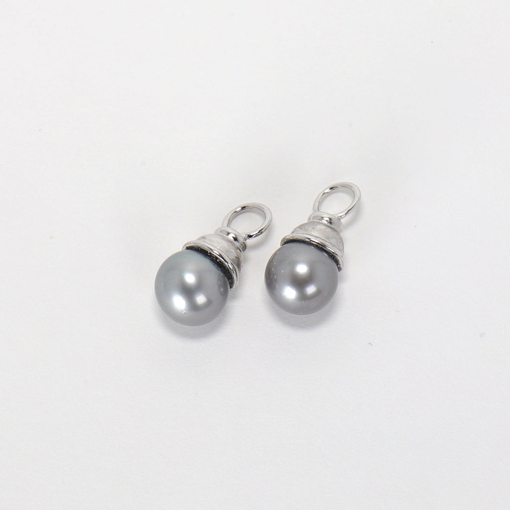 Cora - Dove Grey Pearls