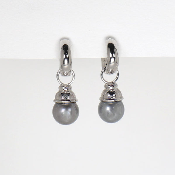 Cora - Dove Grey Pearls